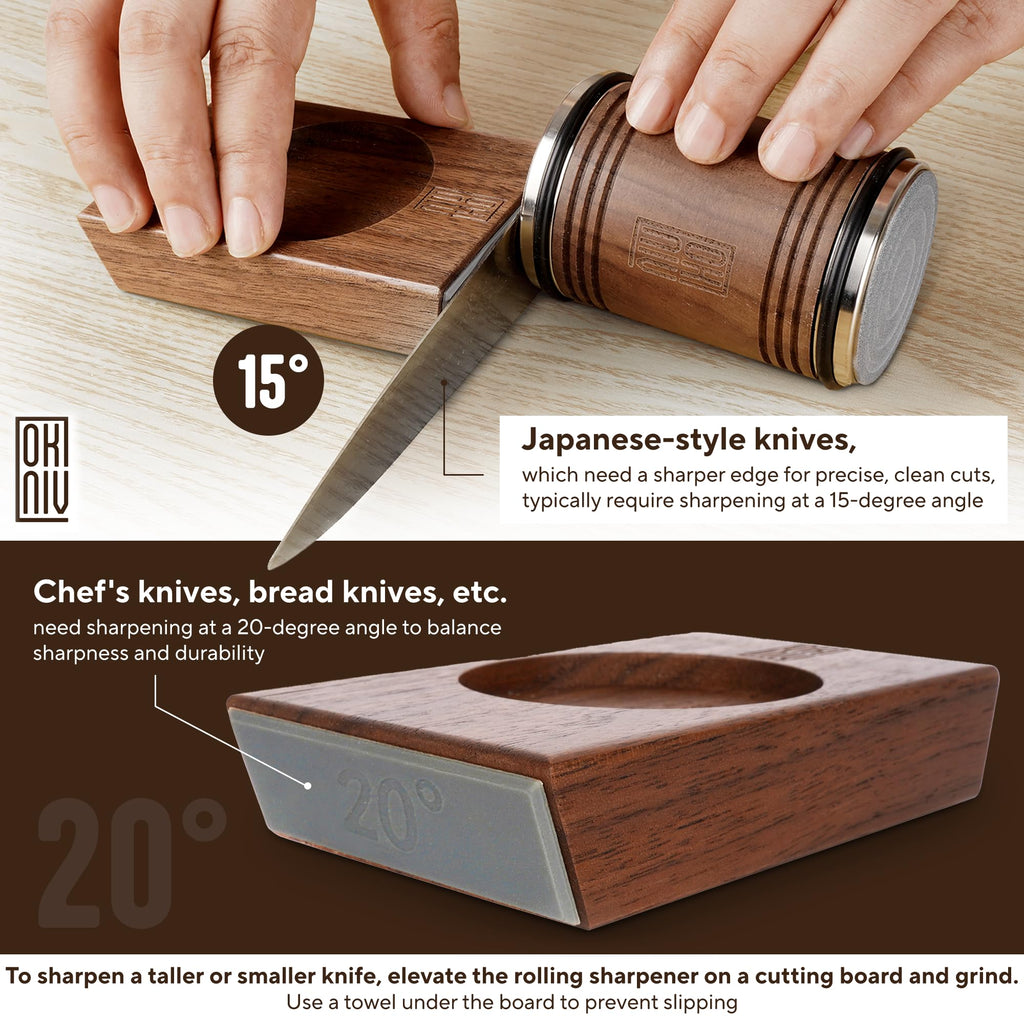 OKNIV Diamond Rolling Knife Sharpener™